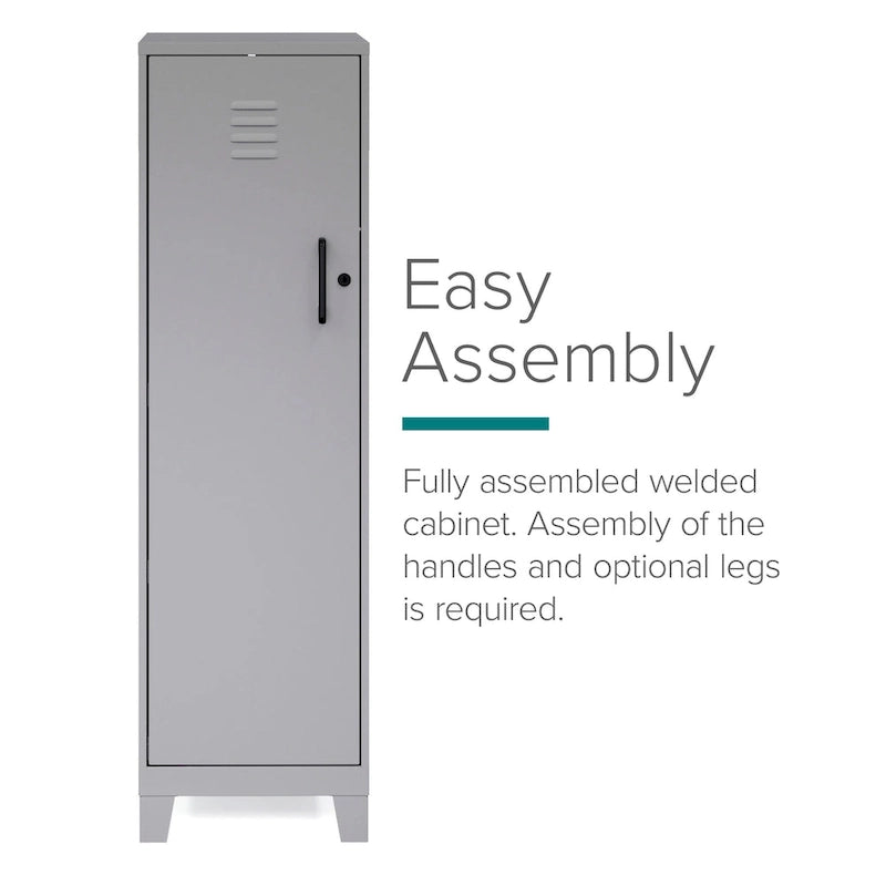 Armoire de rangement à 4 étagères ventilées 53,38H