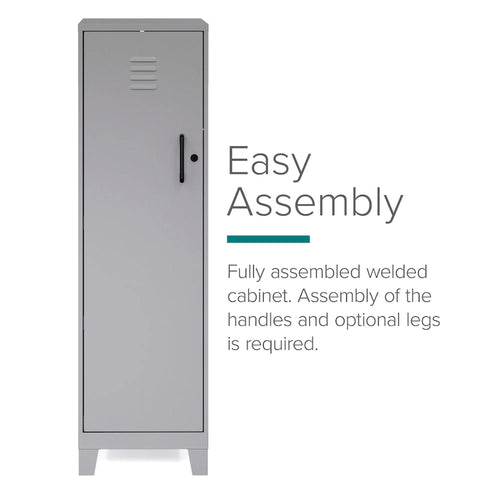 Armoire de rangement à 4 étagères ventilées 53,38H