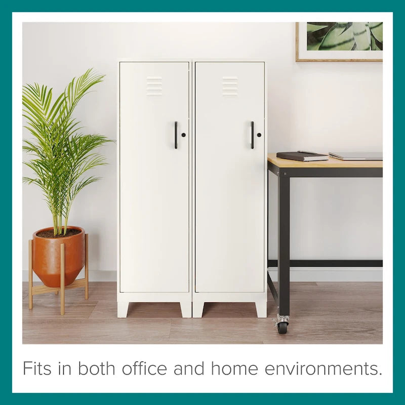 Armoire de rangement à 4 étagères ventilées 53,38H