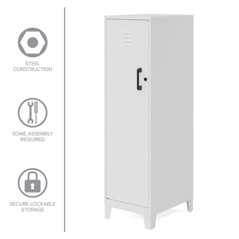 Armoire de rangement à 4 étagères ventilées 53,38H