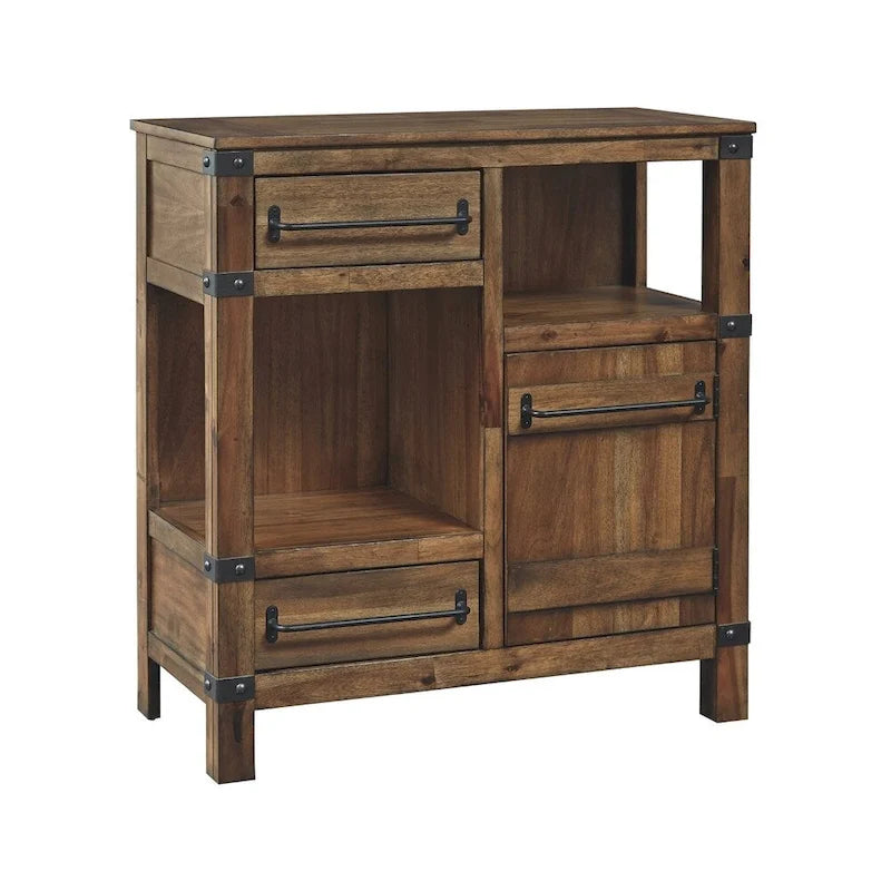 Meuble d'appoint - Décontracté - Quincaillerie bronze - Marron clair