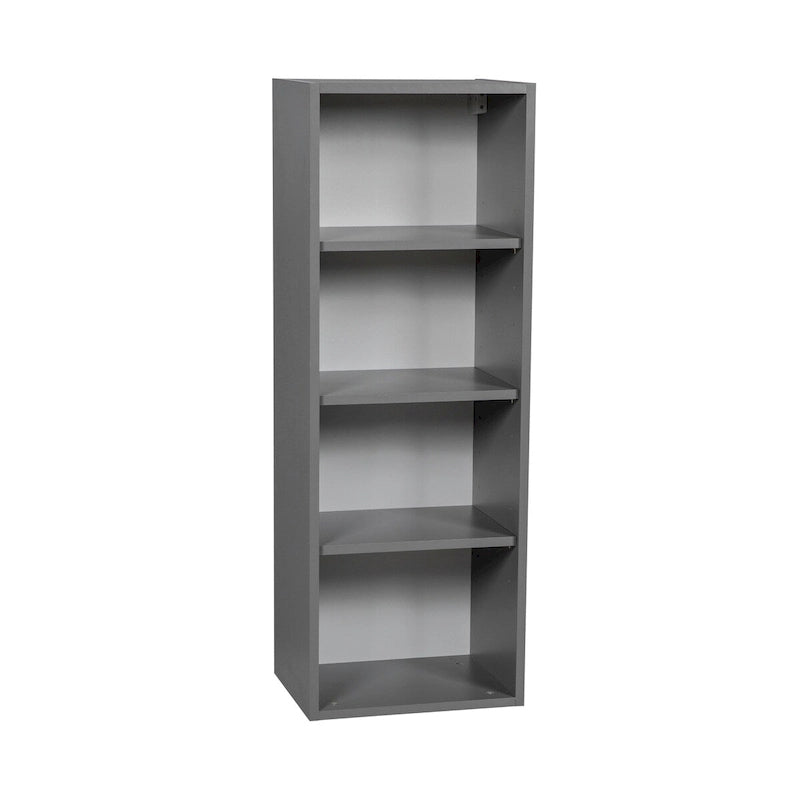 Meuble haut 21 x 42 - Porte unique - Gris - 21 x 42 x 12