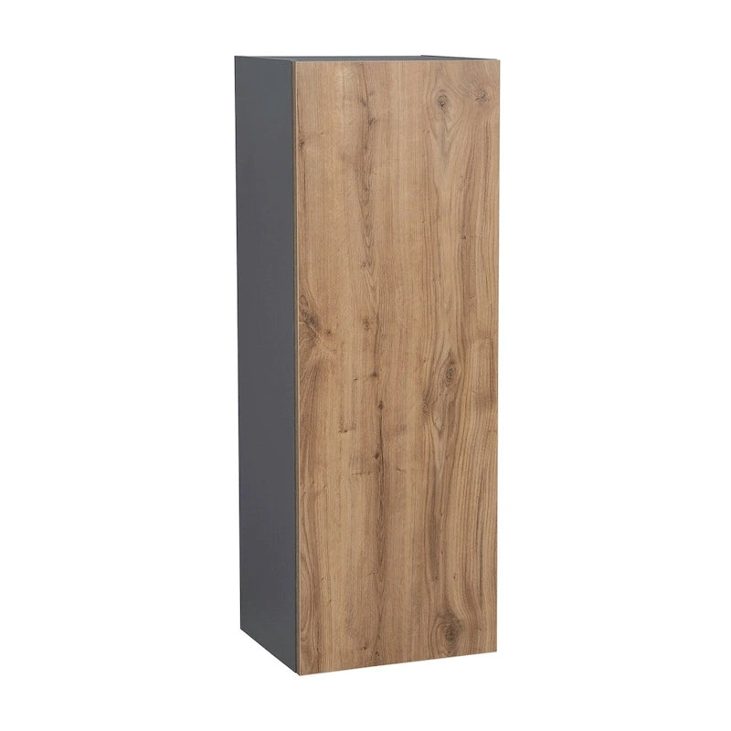 Meuble haut 21 x 42 - Porte unique - Gris - 21 x 42 x 12