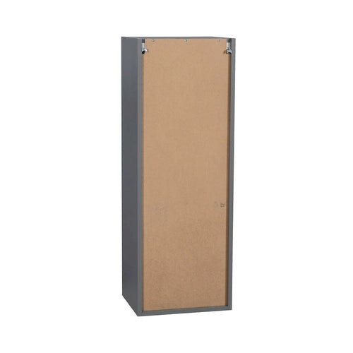 Meuble haut 21 x 42 - Porte unique - Gris - 21 x 42 x 12