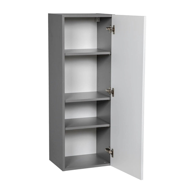 Meuble haut 21 x 42 - Porte unique - Gris - 21 x 42 x 12
